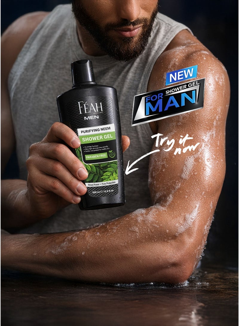 فياح جل استحمام فيا بالنييم 500 مل - غسول للجسم بالأعشاب لتنظيف عميق ومنعش - Image 2