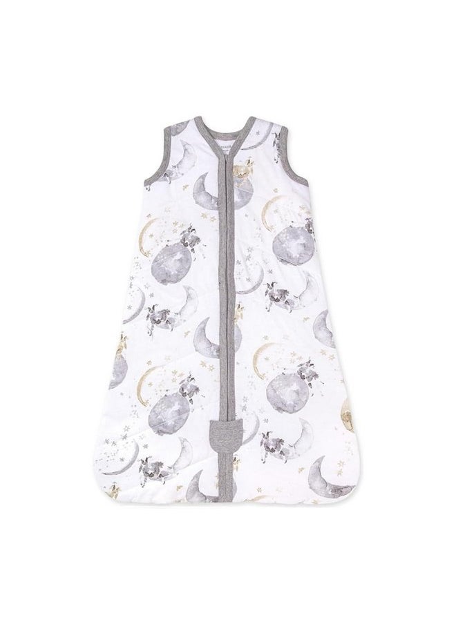 Burt's Bees Baby - Burt's Bees Baby Baby Beekeeper Wearable Blanket, 100% Organic Cotton, Swaddle Transition Sleeping Bag, White, Medium - Image 1