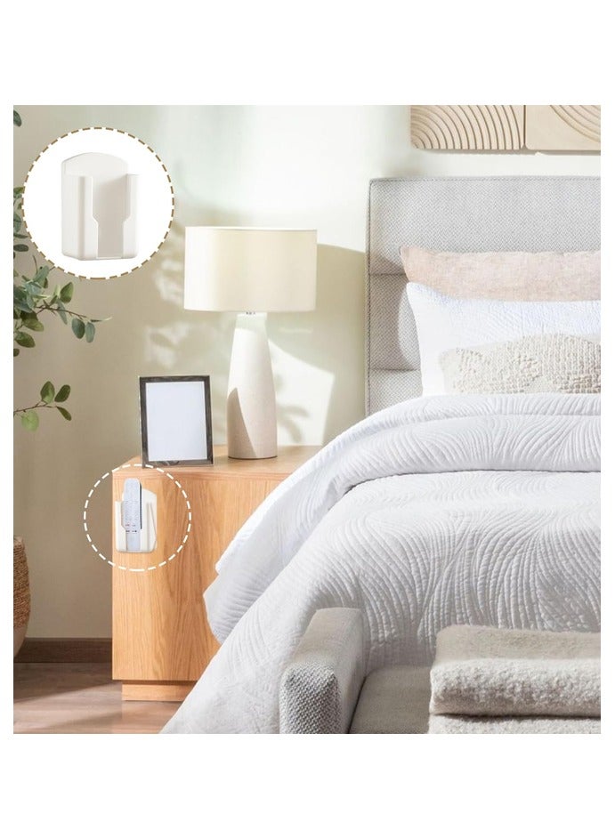 5 PCS Remote Control Holder for Air Conditioner,Adhesive Wall-Mounted Organizer for Nightstand, Bedside, or Small Spaces - Image 5