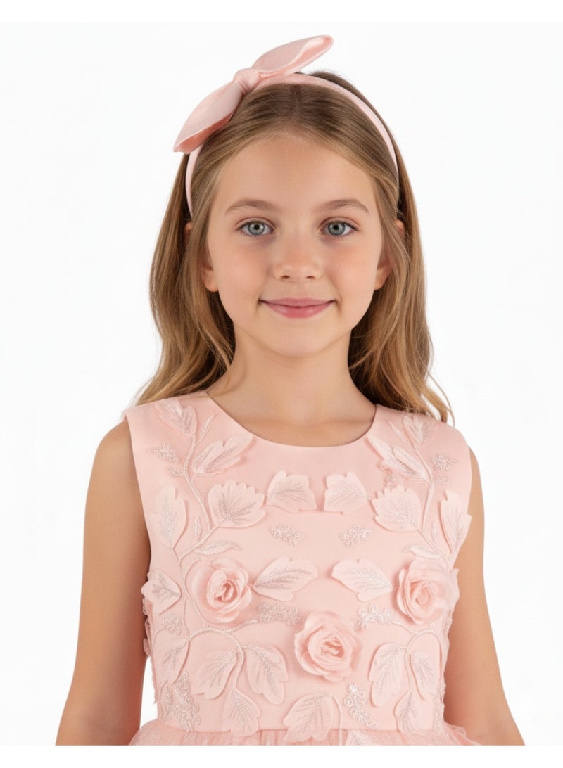 D'Daniela Floral Tulle Dress - Image 2