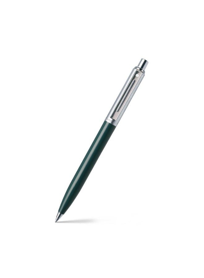 شيفر Sheaffer Sentinel 321 Ballpoint Pen Green With Chrome Trims - Image 1