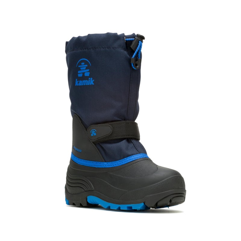 Kamik Kids Waterbug 5 Waterproof Winter BootsNavyBlue2