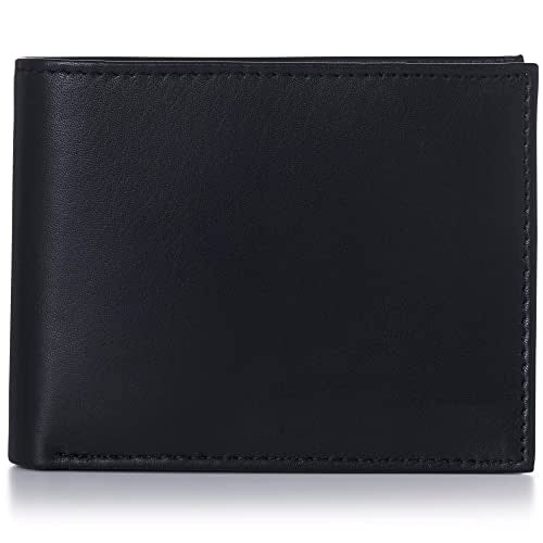 Alpine Swiss Mens Passcase Bifold Wallet Genuine Leather Comes in Gift Bag - Image 4