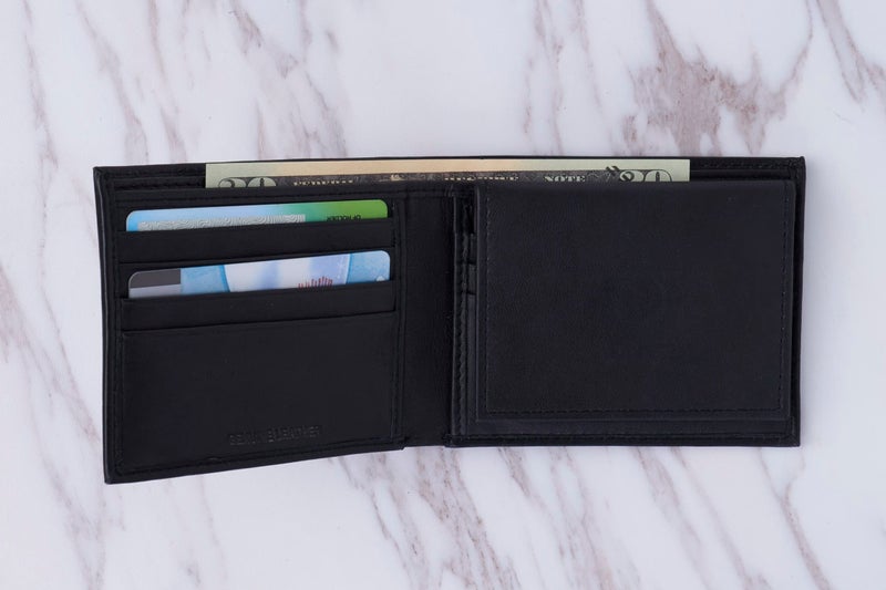 Alpine Swiss Mens Passcase Bifold Wallet Genuine Leather Comes in Gift Bag - Image 5