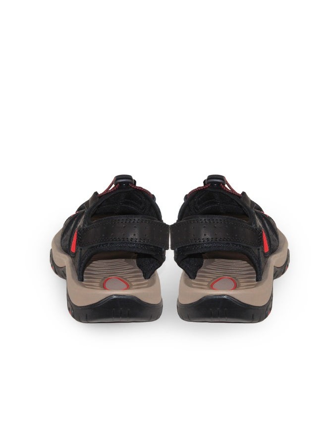BOTELI Genuine Leather Upper Extra Size Men's Outdoor Trail Hiking Walking Sandals Summer Sports Beach Shoes for Men  - Image 3