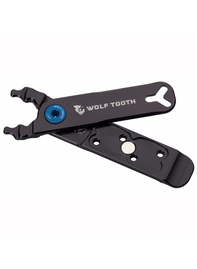 Wolf Tooth Components Pack Pliers - Master Link Combo Pliers Black/Red, One Size - Image 1