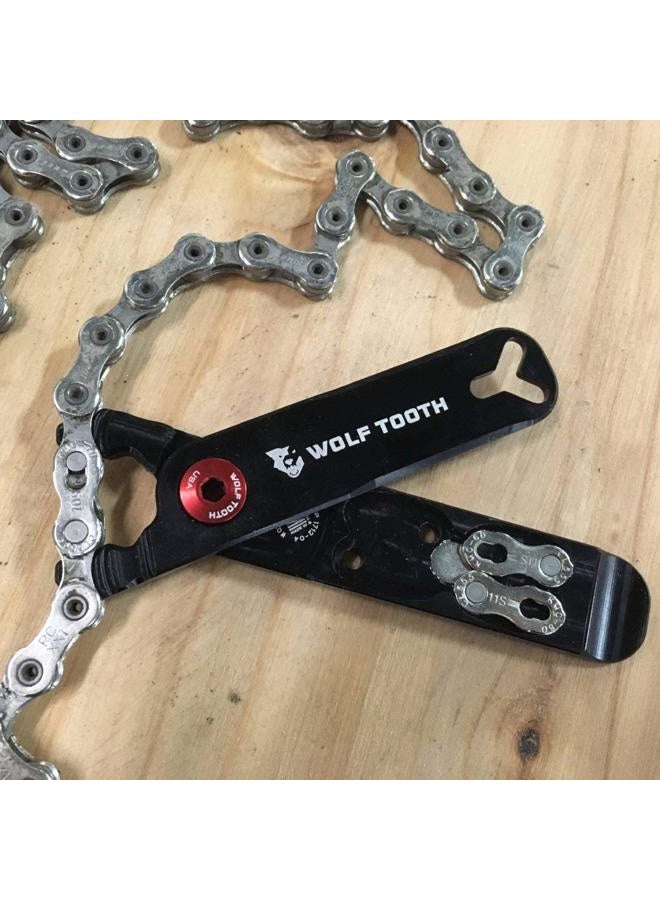 Wolf Tooth Components Pack Pliers - Master Link Combo Pliers Black/Red, One Size - Image 4