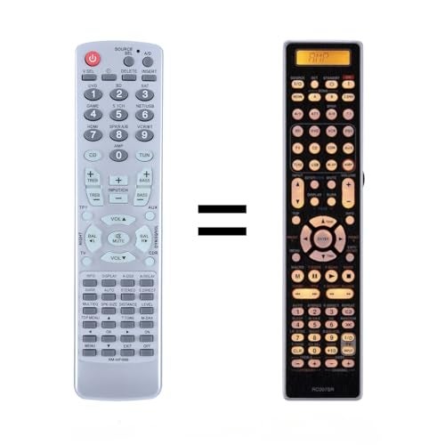 ZWP RC003SR RC004SR RC007SR RC008SR Replacement Remote Control Compatible for MARANTZ Receiver SR4003 SR5003 SR5004 SR6004 - Image 1