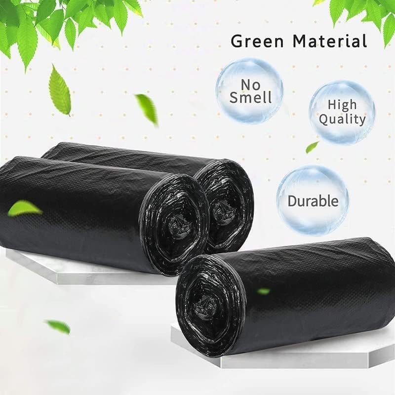 BENAVJI Garbage Bags Medium 1020 Pcs I 30 Pcs x Pack of 34 Rolls | 19 x 21 Inch | Dustbin Bags,Trash Bags,Dustbin Covers for daily Wet and Dry Waste (Black Color) (34) - Image 4