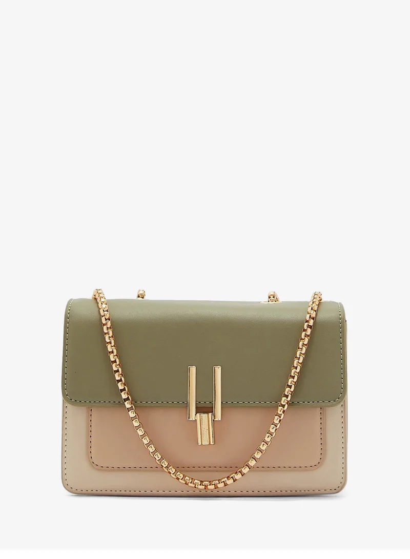 Ginger colourbock satchel crossbody
