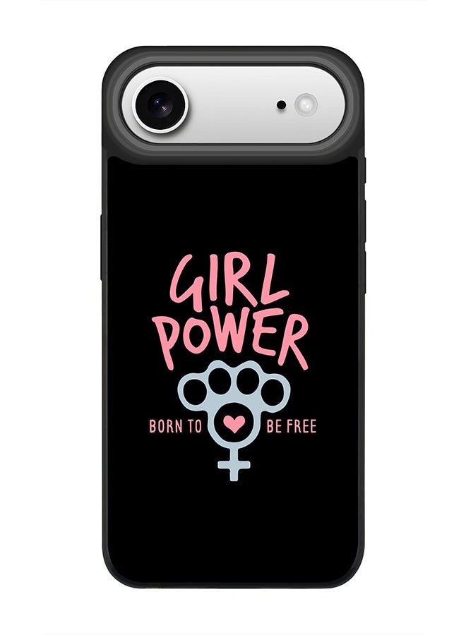 Stylizedd iPhone Air Case, [Compatible with MagSafe] Slim Magnetic cover Phone Case iPhone Air -Girl Power - Image 1