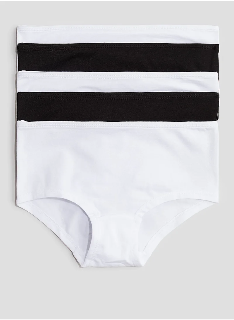 H&M 5-Pack Cotton Hipster Briefs