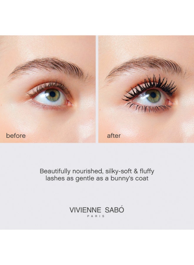 Vivienne Sabo فيفيين سابو ماسكارا سوبر فولوم - ماسكارا بتأثير سوبر فولوم - تأثير فازي - shade 01 - Image 5