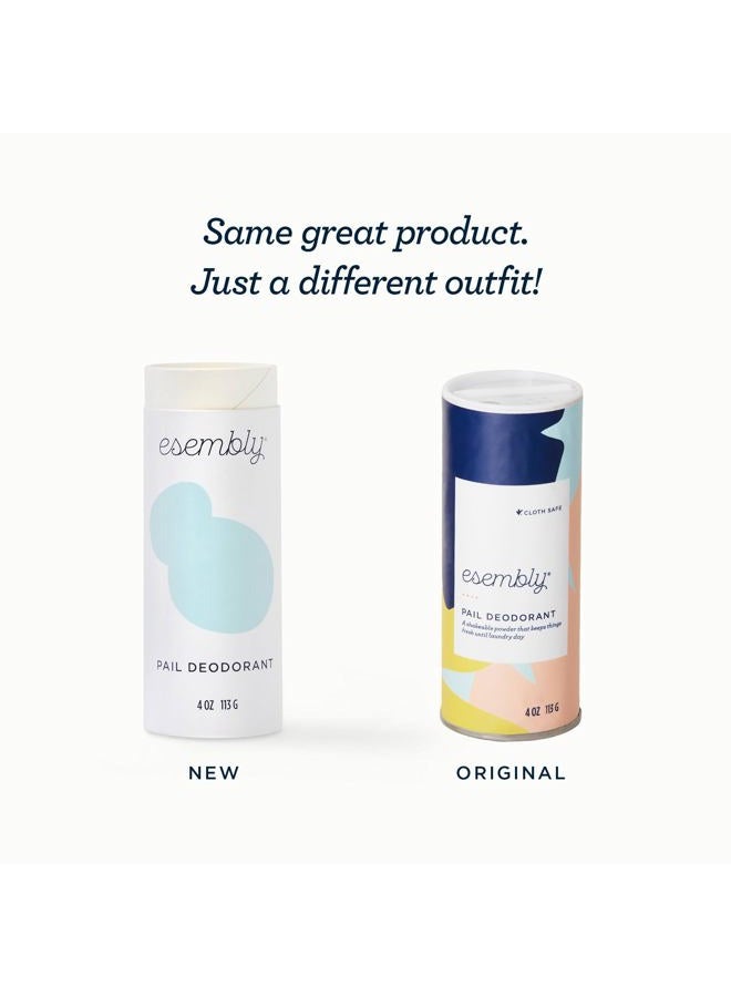 Esembly Pail Deodorant, Shakable Powder Deodorizer for Diaper Pails, Keeps Diapers, Gym Clothes and Dirty Laundry Smelling Fresh, Scents of Rosemary, Lemon and Grapefruit, 4oz - Image 2