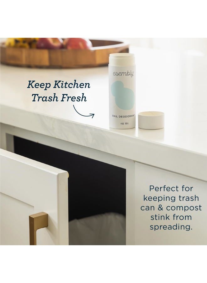 Esembly Pail Deodorant, Shakable Powder Deodorizer for Diaper Pails, Keeps Diapers, Gym Clothes and Dirty Laundry Smelling Fresh, Scents of Rosemary, Lemon and Grapefruit, 4oz - Image 5