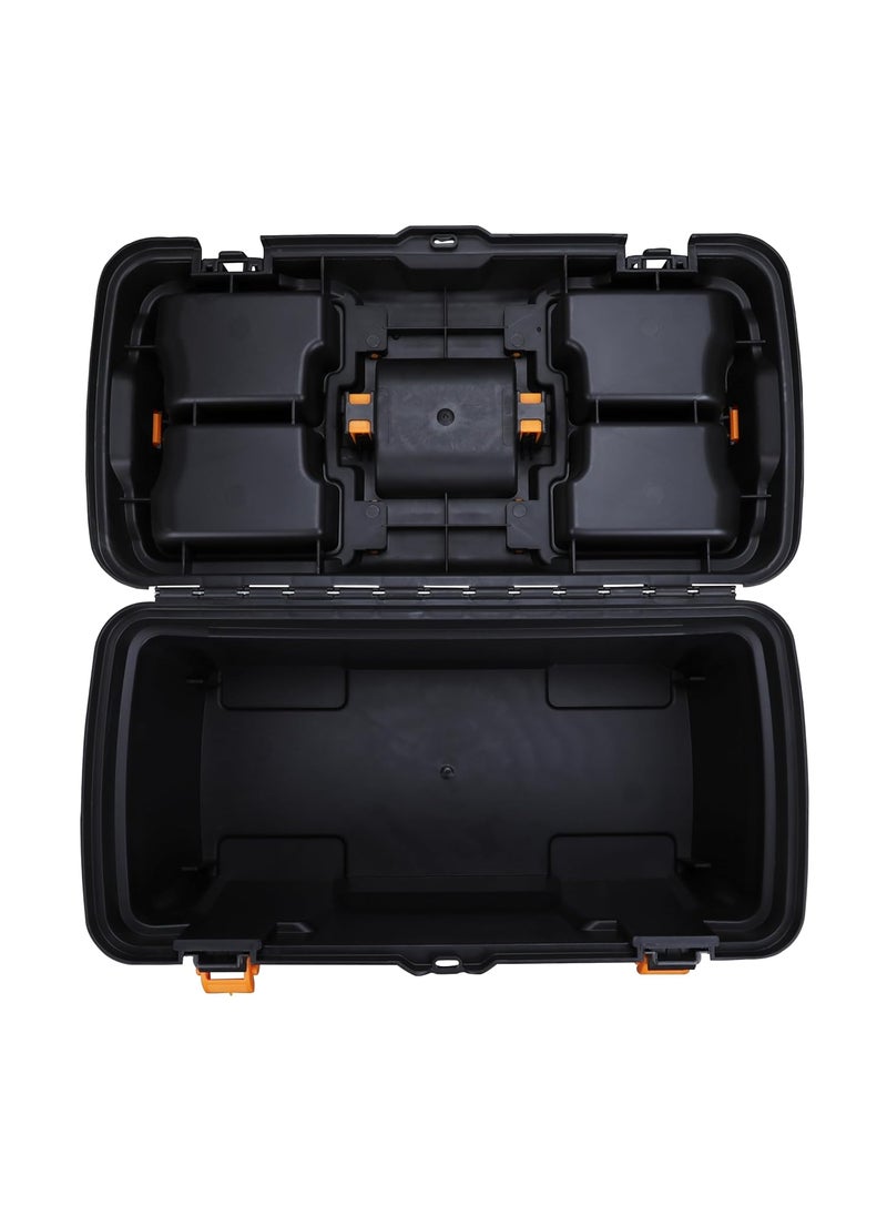 Taparia Taparia PTB19 Plastic Tool Box with Organizer Multicolour  - Image 5