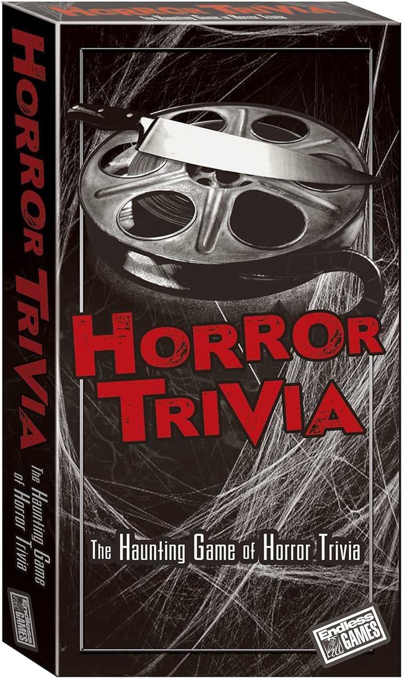 Endless Games 113 Horror Trivia Card Game (2018 Edition) - Scary Fun Halloween Game for Teens and Adults, Multicolor - Image 1