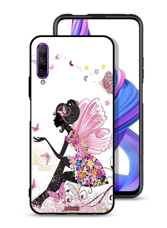 Tolwak Honor 9X Pro Protective Case Cover Butterfly Girl Artwork - Image 1
