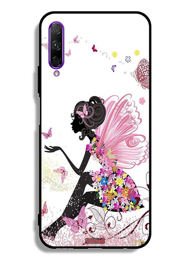 Tolwak Honor 9X Pro Protective Case Cover Butterfly Girl Artwork - Image 2