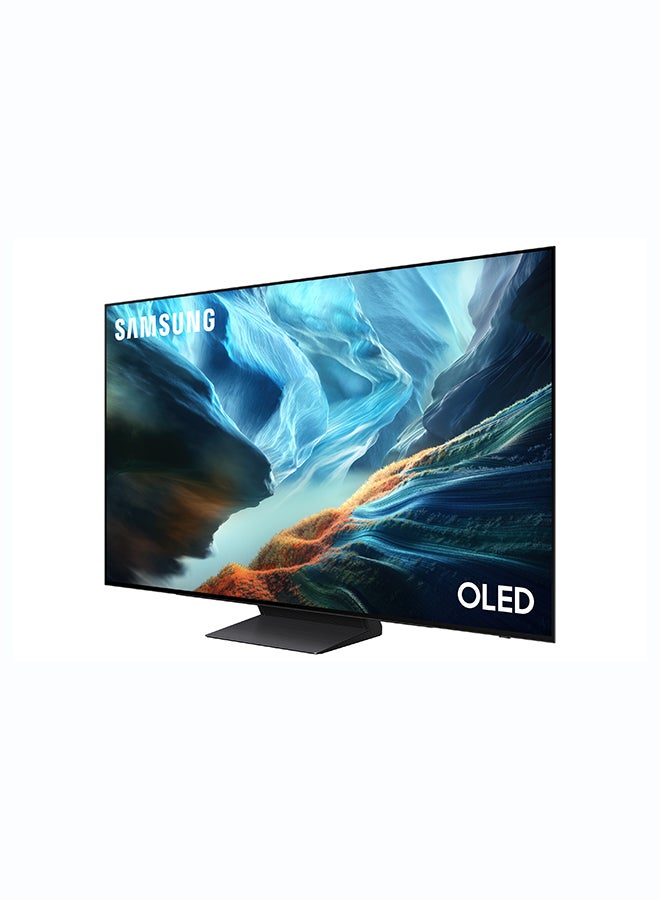 سامسونج Samsung 65 Inch OLED TV, S90H, 4K, HDR 10+, Motion Xcelerator 165Hz, Dolby Atmos, Glare Free with Real Black & Real Color, Gaming Pack, LaserSlim, Smart TV, QA65S90HAEXZN (2026 - UAE Version) QA65S90HAEXZN black - Image 2