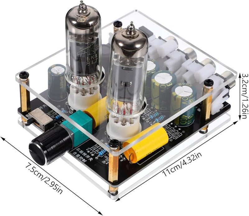 لوحة مضخم ما قبل التضخيم الأنبوبي لنظام صوت هاي فاي، فونوغراف، مسرح منزلي - Image 3