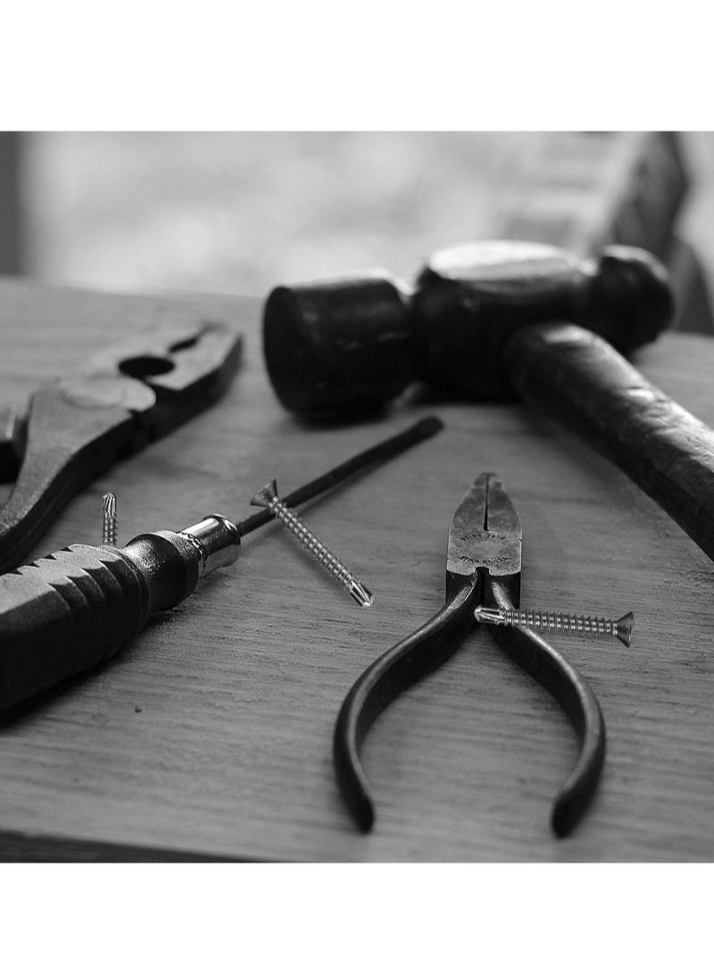 NIBEMINENT 110Pcs Cross Countersunk Head Drill Screw Set - M4.8 - Image 5