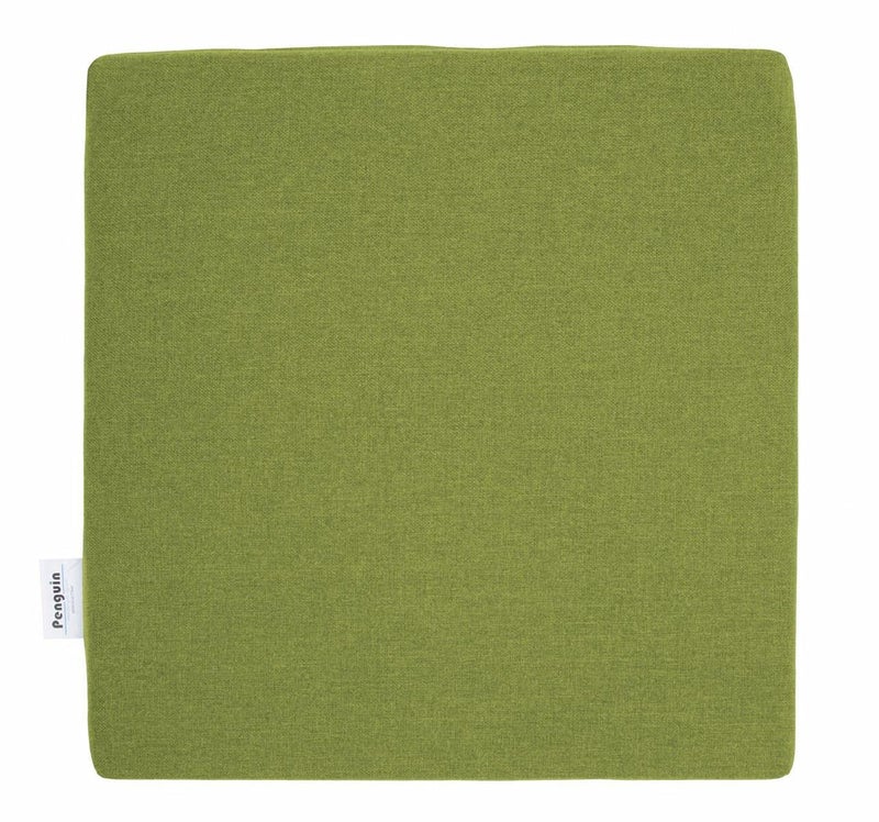 Penguin Premium Cushion Premium Linen - 50 x 52 cm - Chair Seat Pad Sponge Fill 4 cm - Green - Image 2