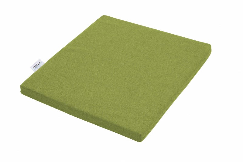 Penguin Premium Cushion Premium Linen - 50 x 52 cm - Chair Seat Pad Sponge Fill 4 cm - Green - Image 1