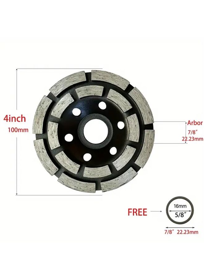 Diamond Grinding Wheel 100mm For Granite Marble Concrete Professional Use - Image 3