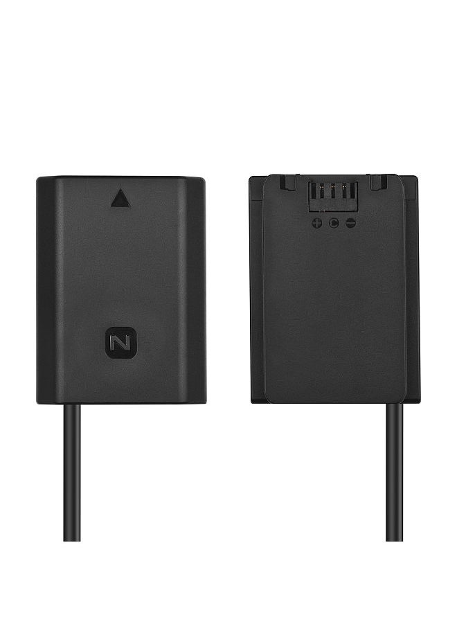 ANDOER - DC Coupler Dummy Battery Type-C USB-C Plug for NP-FZ100 Battery Replacement for Sony Alpha Alpha A6600 A7C A7III A7S III A7RIII A7R IV A9 A9 II A9R A9S Cameras - Image 1