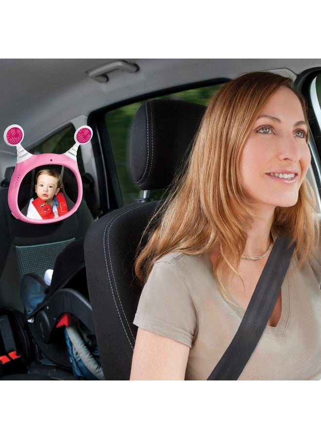 Benbat : Active Baby Car Mirror Pink - Image 2