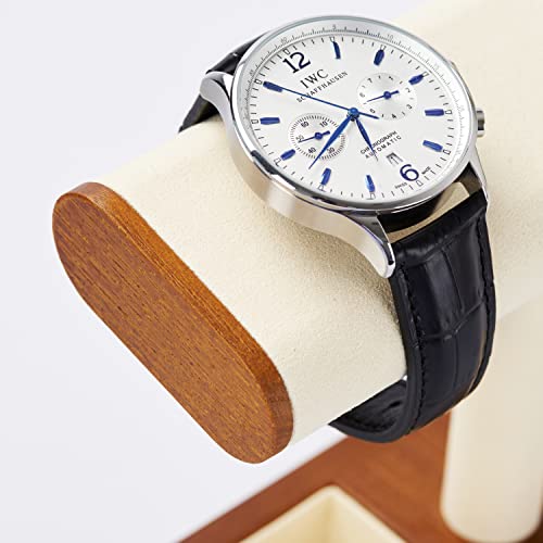 Oirlv Solid Wood Watch Display Stand T-bar Watch Stand for Men and Women Jewelry Accessory Organizer for Store and Home(SM19201) - Image 5