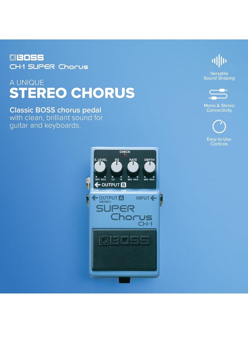 BOSS BOSS CH-1 Super Chorus Pedal - Image 3