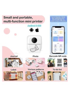 Joshberg Label Printer,Portable Thermal Printer, Mini Photo Printer, Rechargeable Labeler, Small Bluetooth Inkless Printer  - Image 3