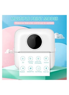 Joshberg Label Printer,Portable Thermal Printer, Mini Photo Printer, Rechargeable Labeler, Small Bluetooth Inkless Printer  - Image 5