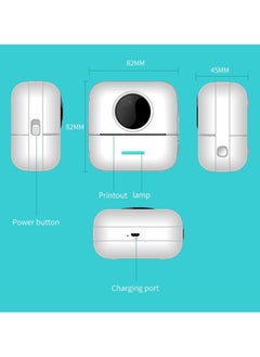 Joshberg Label Printer,Portable Thermal Printer, Mini Photo Printer, Rechargeable Labeler, Small Bluetooth Inkless Printer  - Image 2