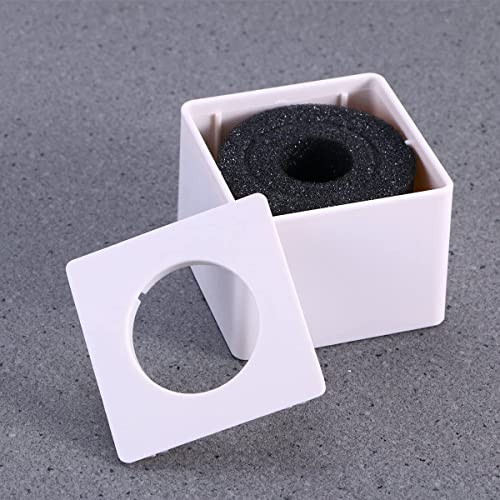 kh Microphone Logo Custom Square Cube Shaped Flag for News Interview Portable ABS Injection Mic Microphone Flag Station ABS Injection Molding (Squre) - Image 4