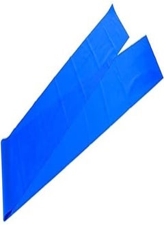 Generic Rubber Stretch Resistance Exercise Fitness Band For Yoga (1.5M, Blue) 