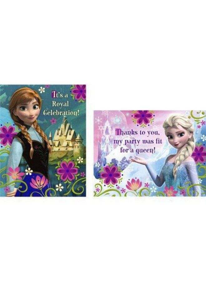 Hallmark Frozen Invitation And Thank You (8 Each) - Image 2