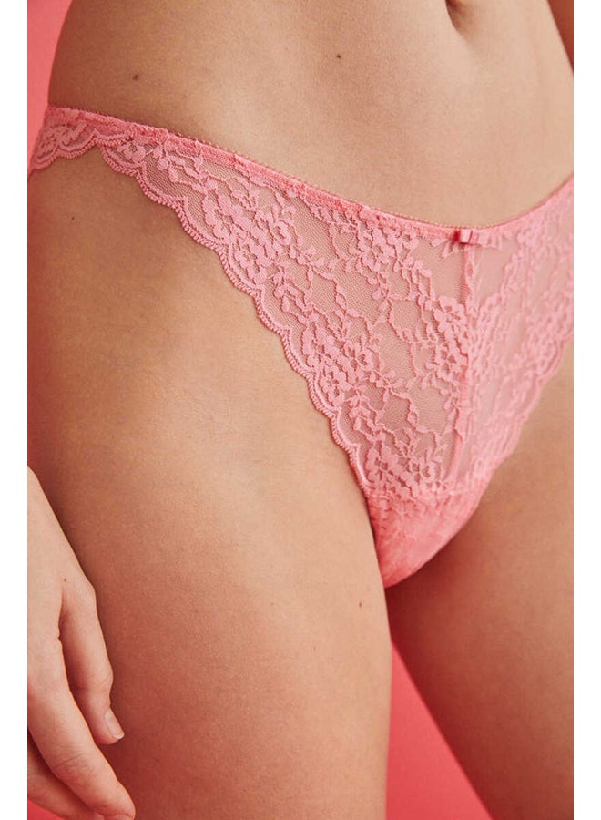 women'secret Classic lace briefs  - Image 5