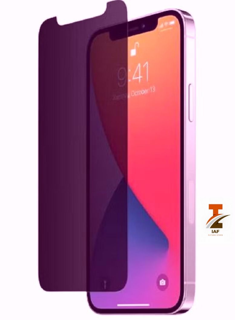 IAF For Iphone 12 Pro Nano Privacy Screen Protector Anti Peep Anti Shock Clear