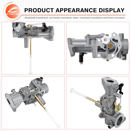 cyleto 498298 137202 Carburetor for Briggs and Stratton 5hp carburetor 495426 495951 492611 490533 692784 136202 136212 136217 136232 137212 135207 135202 135212 135217 112202 112232 134202 Carb Gasket Kit - Image 5