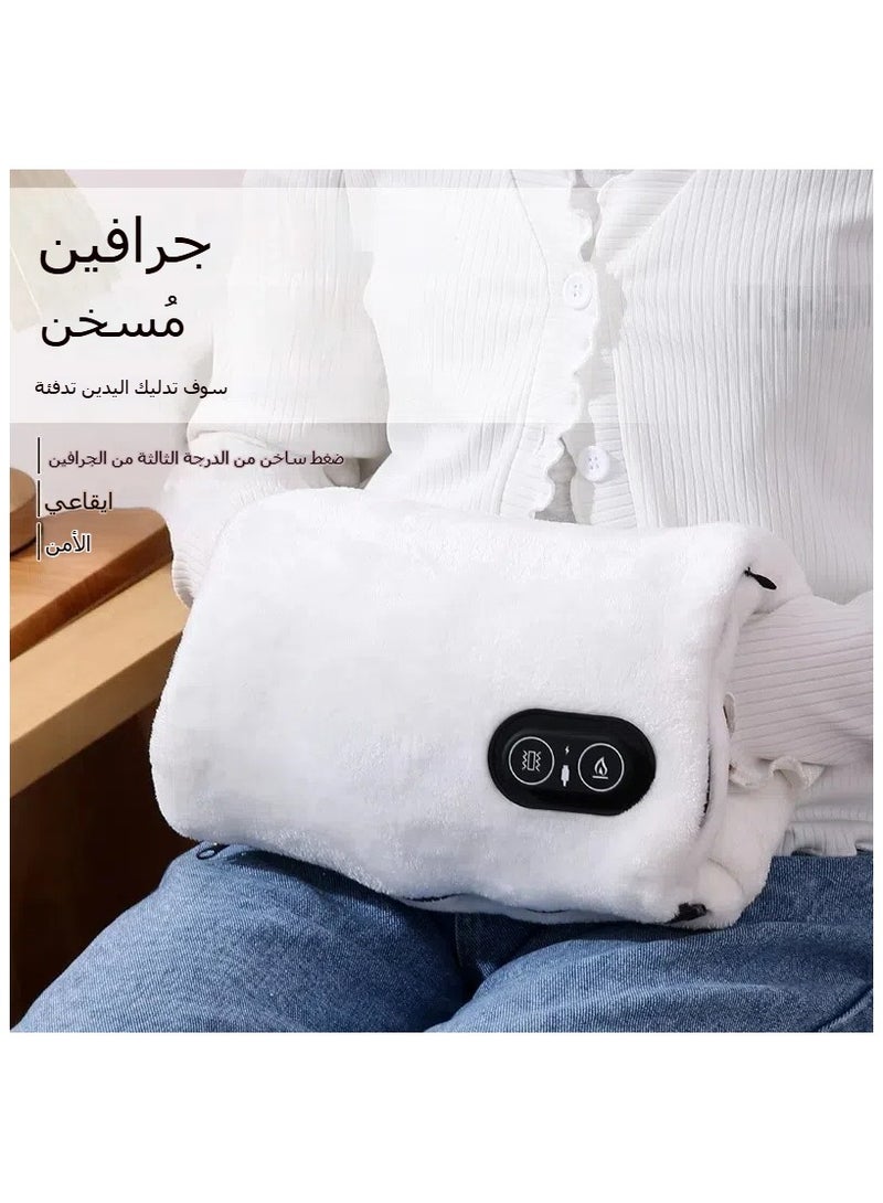 general Graphene Hand Warmer Constant Temperature Heating USB Rechargeable Hand Warmer Digital Display Waterless Portable Hand Warmer Bag - Image 1