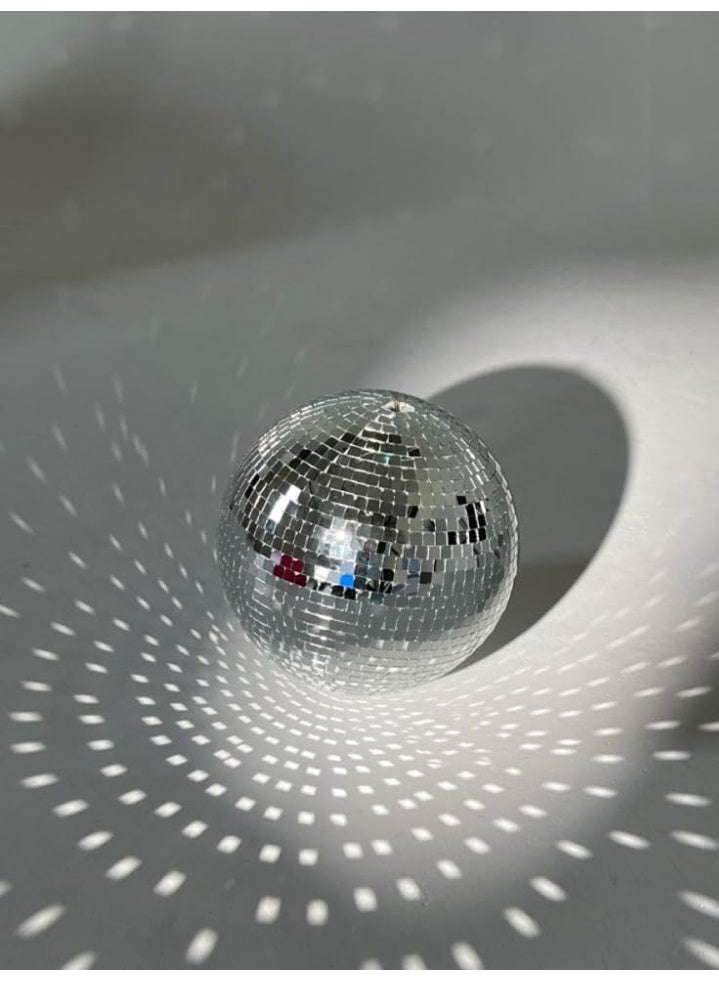 Mado Gallery Disco Ball, Mirror Ball, Ornament Ball 12 CM / 4.7 INCHES (1 Piece), Decoration for Hanging, Home Parties & DJ Dance Clubs Stage, Lighting & New Year celebrations - Image 4