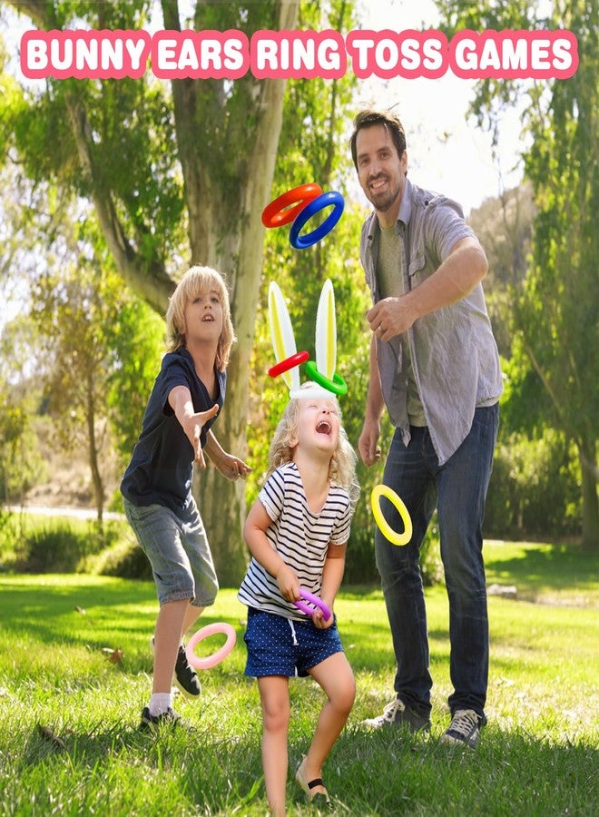 digi Easter Games for Kids and Family- 33 Pcs Potato Sack Race Bags,Egg and Spoon Race,Legged Relay Race Bands Easter Gifts Toys for Kids Outdoor Eggs Hunt Party Favors Activities（Over 3 years old） - Image 2