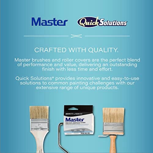 Bestt Liebco 552564100 Master Polyester/Nylon Thin Angle Sash Brush, 1 in. - Image 4
