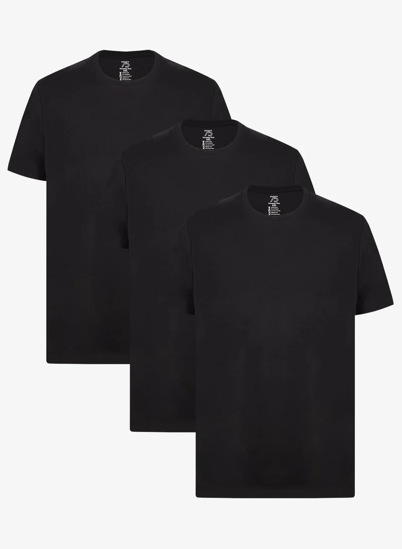 سفنتي فايف بيسيكس عبوة من  قمصان مقاسات كبيرة