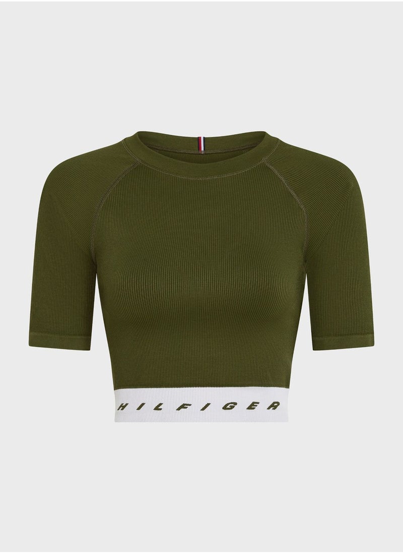 Slim Seamless Cropped T-Shirt - pzsku/Z1D433D9EAEDD769AD5F0Z/45/_/1700760534/9334c372-aba8-47a3-90dd-6352bfaa8764