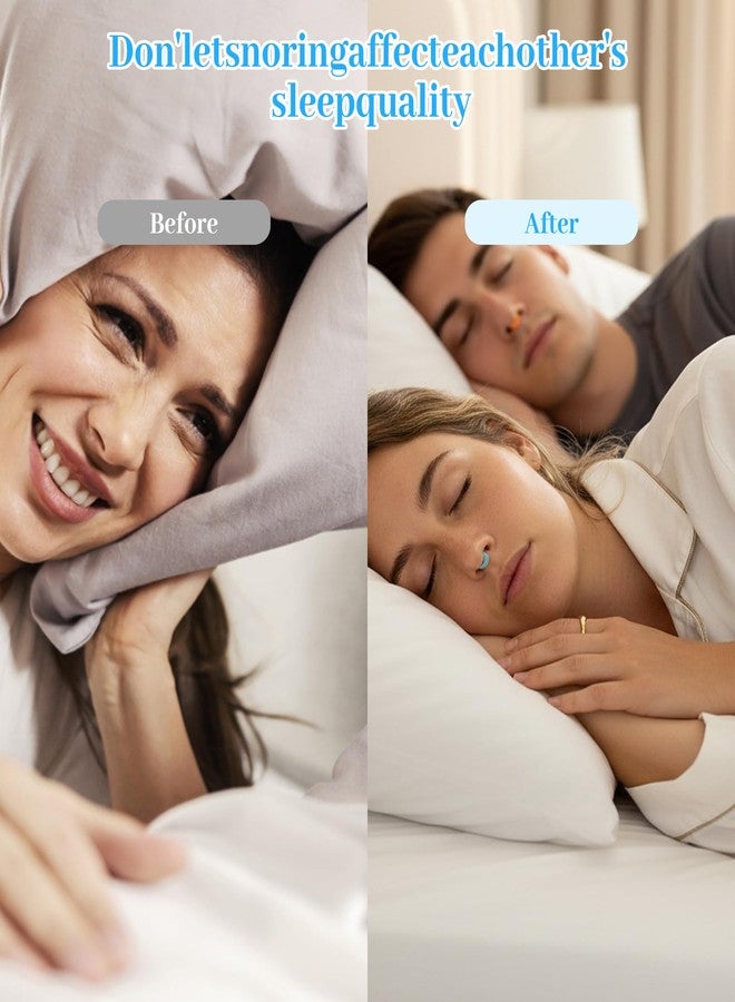 Korvika 7 Pcs Snore Stopper for Men, Anti Snoring Nose Clip, Nose Clip for Snoring, Comfortable and Reusable Snoring Nose Clip, Snore Stopper Nose Clip for Better Sleep - Image 5