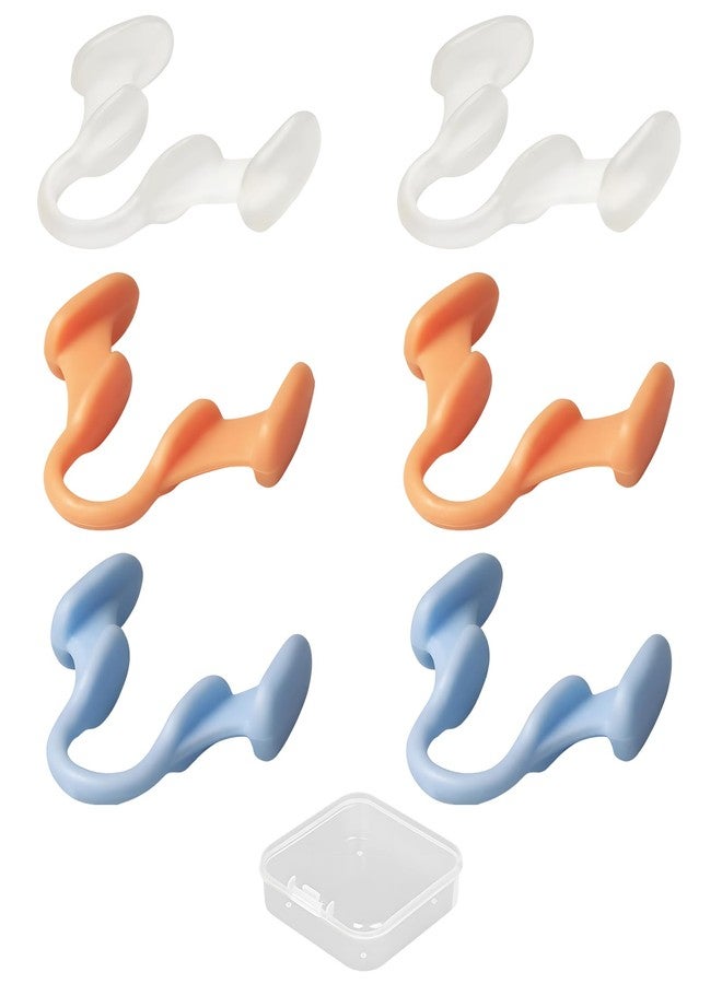 Korvika 7 Pcs Snore Stopper for Men, Anti Snoring Nose Clip, Nose Clip for Snoring, Comfortable and Reusable Snoring Nose Clip, Snore Stopper Nose Clip for Better Sleep - Image 1